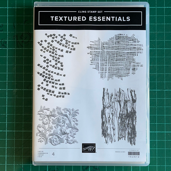 Textured Essentials | Retired Cling Mount Stamp Set | Stampin' Up!