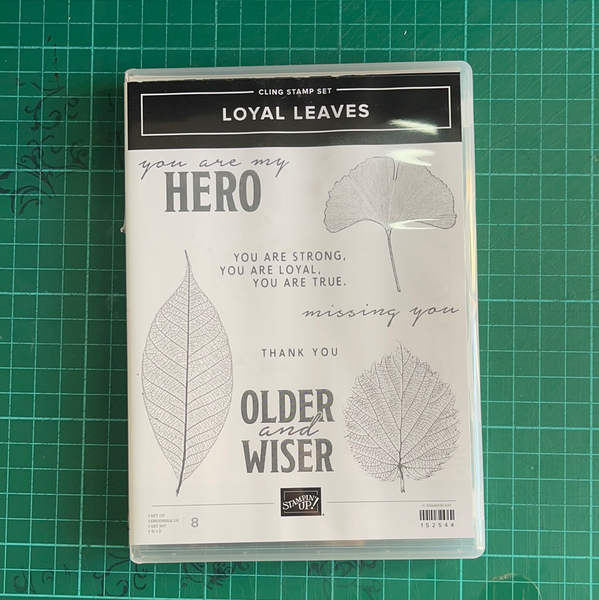 Loyal Leaves | Retired Cling Mount Stamp Set | Stampin' Up!