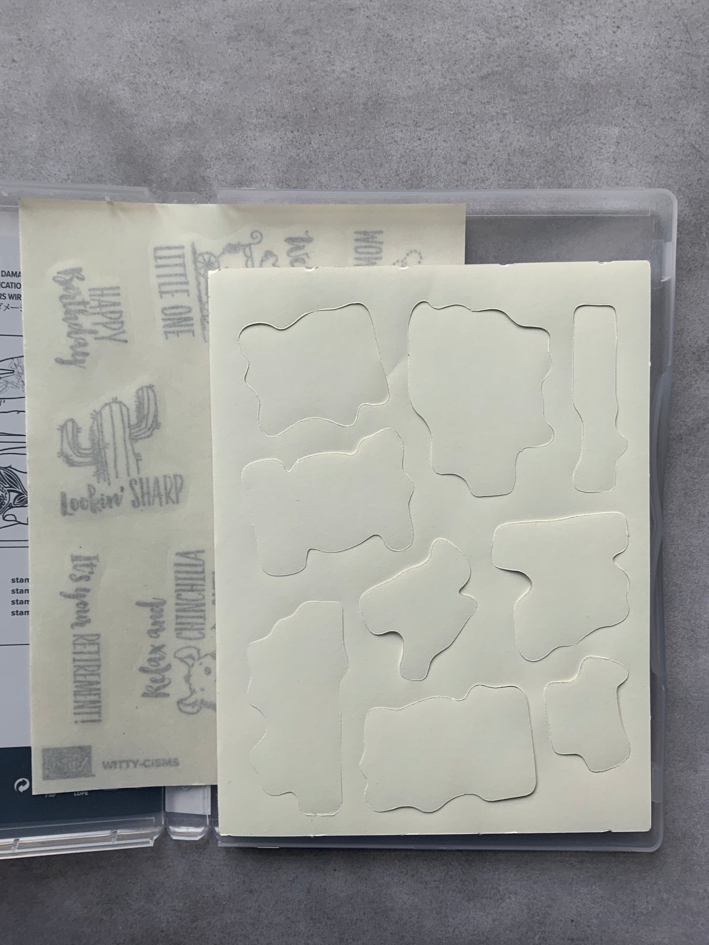 Witty-Cisms | Retired Cling Mount Stamp Set | Stampin' Up!