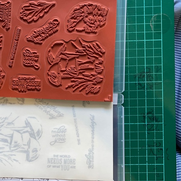 Walk in the Woods | Retired Cling Mount Stamp Set | Stampin' Up!