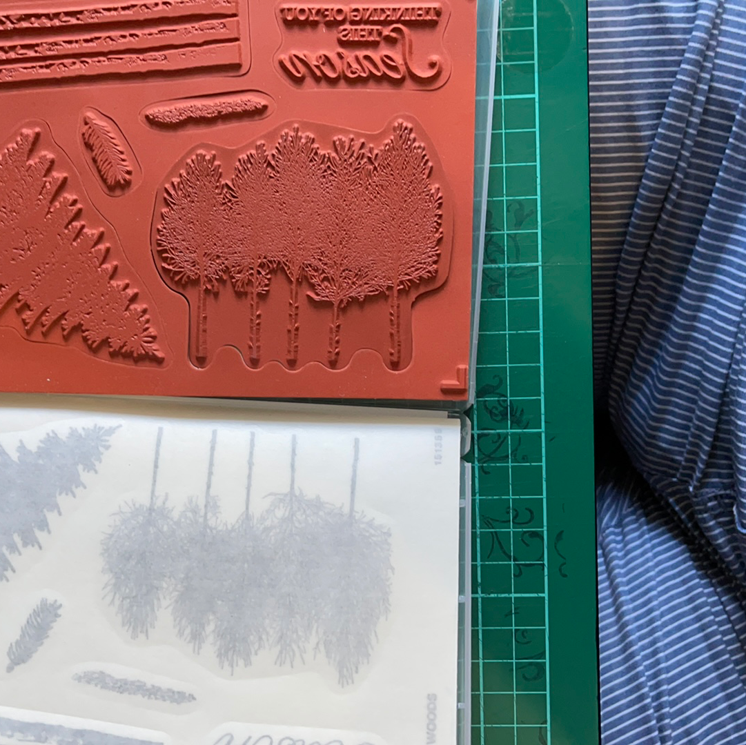 Winter Woods | Retired Cling Mount Stamp Set | Stampin' Up!