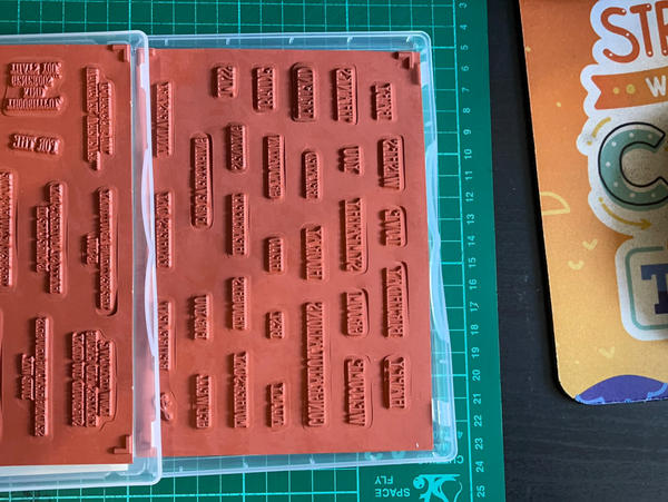 Well Said | Retired Cling Mount Stamp Set | Stampin' Up!