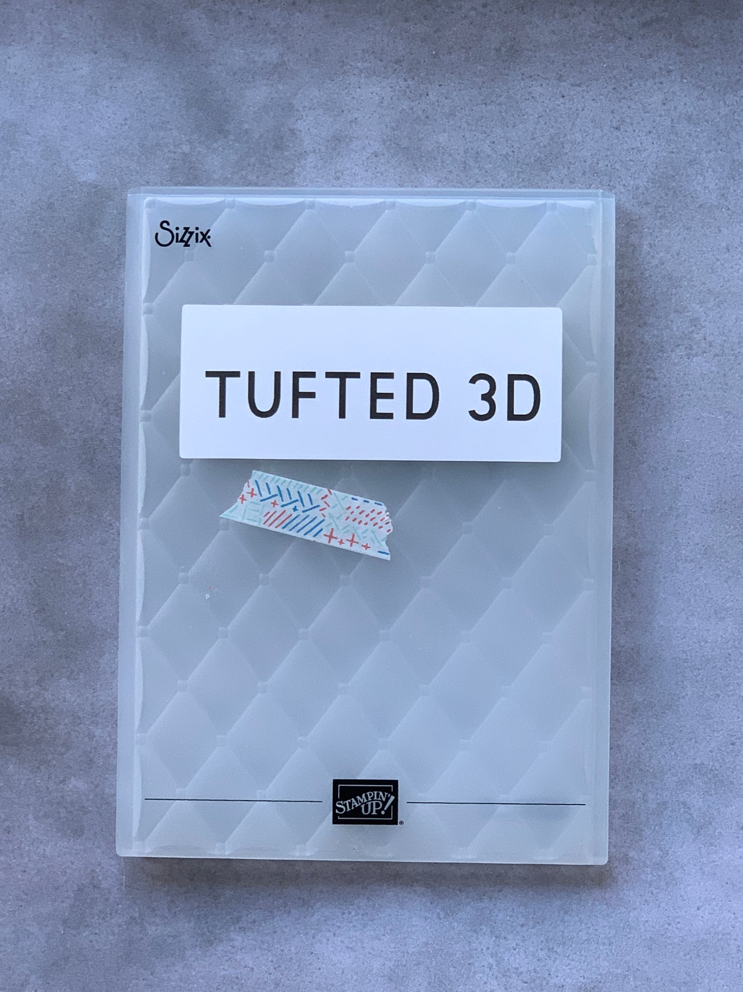 Tufted 3D Embossing Folder | Retired Embossing Folder | Stampin' Up!