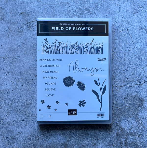 Field of Flowers | Retired Photopolymer Stamp Set | Stampin' Up!