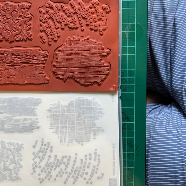 Textured Essentials | Retired Cling Mount Stamp Set | Stampin' Up!