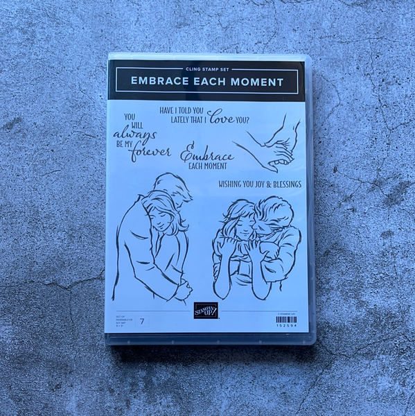 Embrace Each Moment | Retired Cling Mount Stamp Set | Stampin' Up!