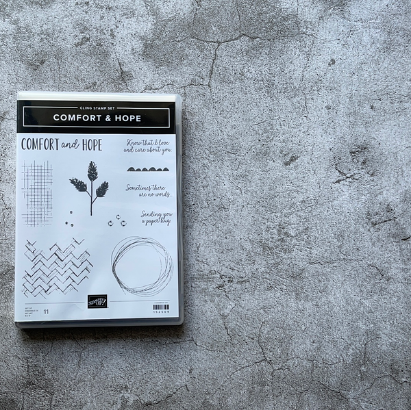 Comfort & Hope | Retired Cling Mount Stamp Set | Stampin' Up!