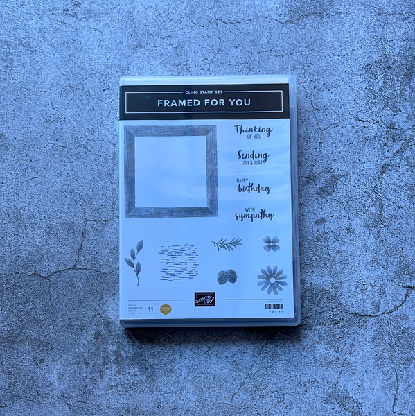 Framed for You | Retired Cling Mount Stamp Set | Stampin' Up!