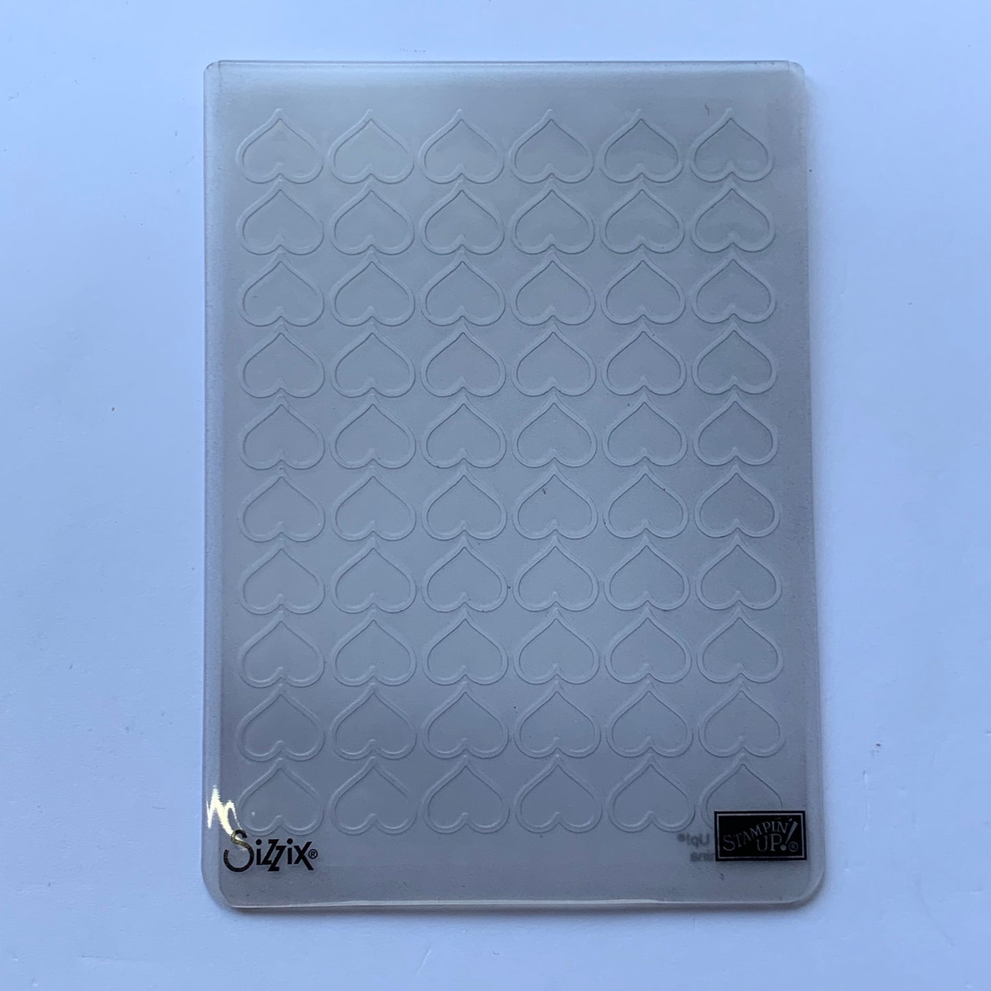 Happy Heart | Retired Embossing Folder | Stampin' Up!