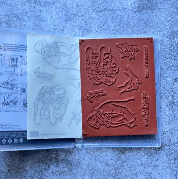 Embrace Each Moment | Retired Cling Mount Stamp Set | Stampin' Up!