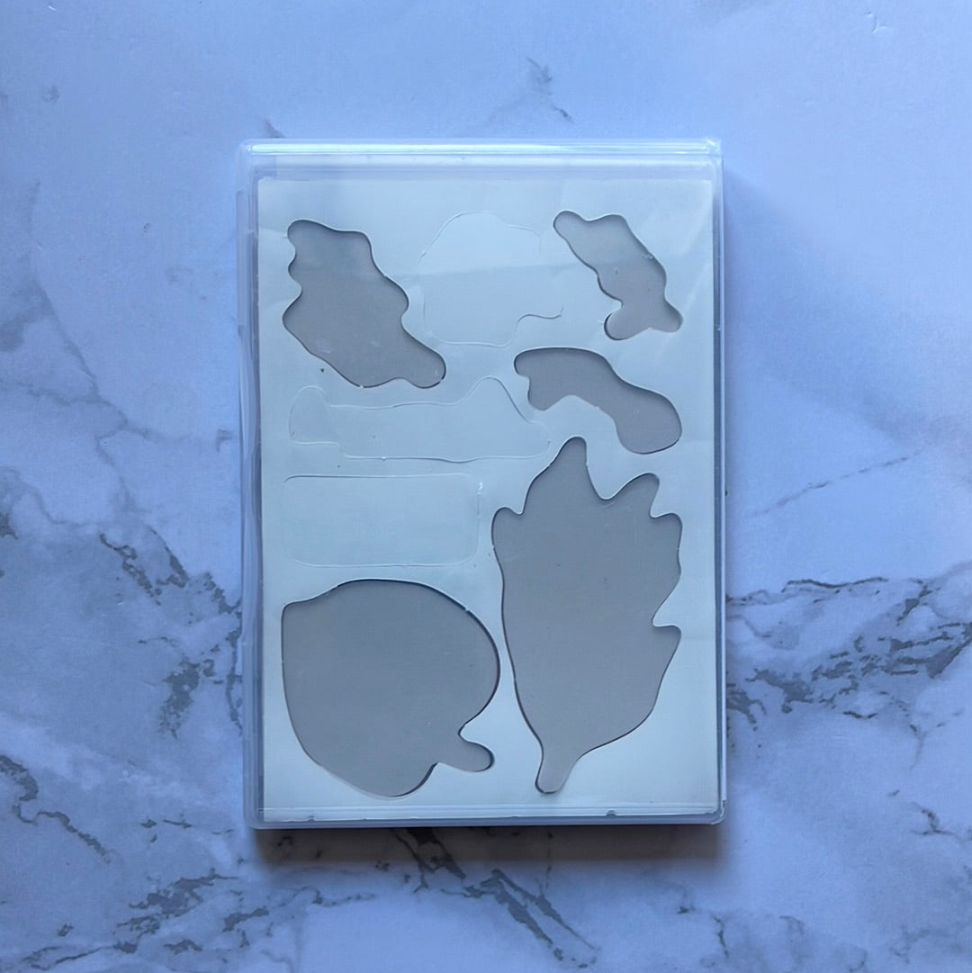 Artfully Layered | Retired Cling Mount Stamp Set | Stampin' Up!