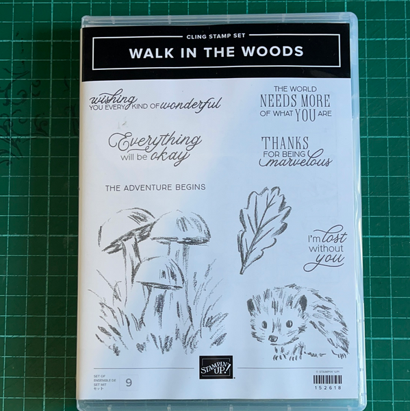 Walk in the Woods | Retired Cling Mount Stamp Set | Stampin' Up!