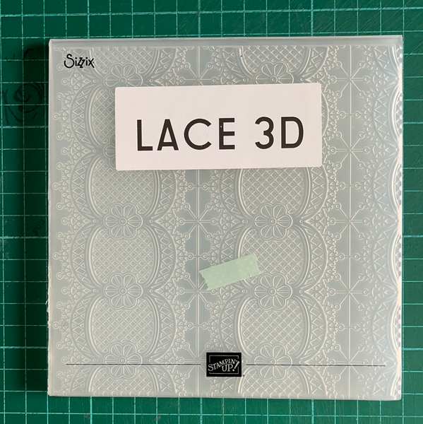Lace 3D Embossing Folder | Retired Embossing Folder | Stampin' Up!
