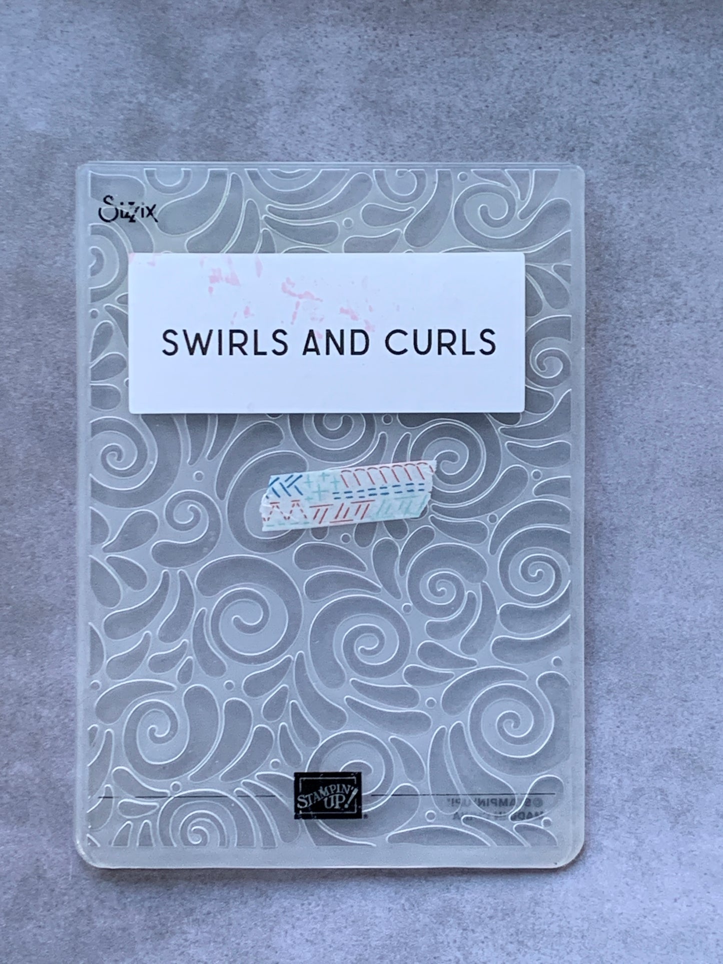 Swirls and Curls Embossing Folder | Retired Embossing Folder | Stampin' Up!