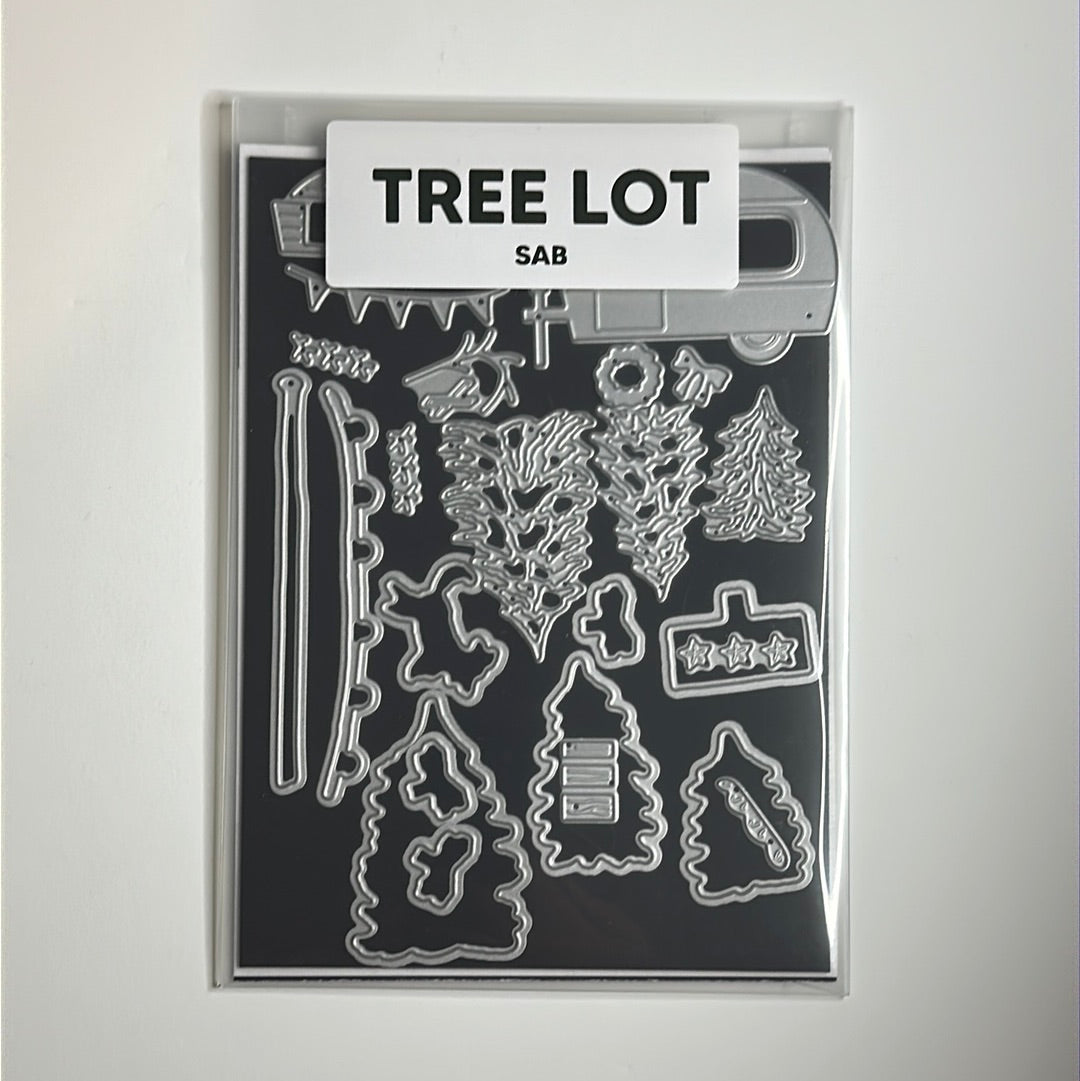 Tree Lot Dies Retired Dies Collection Stampin Up Kylies Store