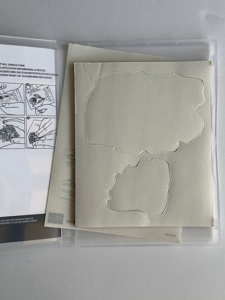 Calm & Quiet | BRAND NEW, NEW USED | Retired Cling Mount Stamp Set | Stampin' Up!
