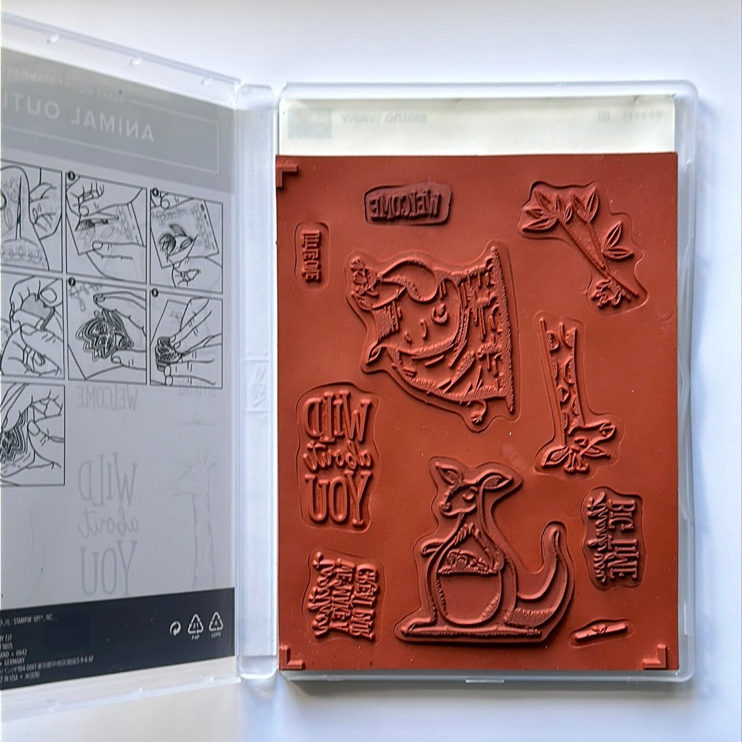 Animal Outing | Retired Clear Mount Stamp Set | Stampin' Up!