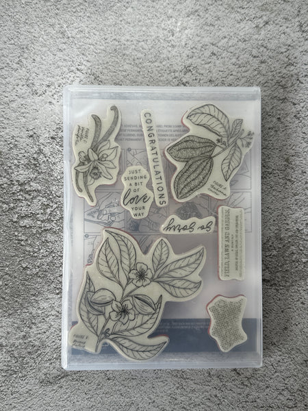 Lovely & Sweet Bundle | Retired Cling Mount Stamp Set and Dies | Stampin' Up!