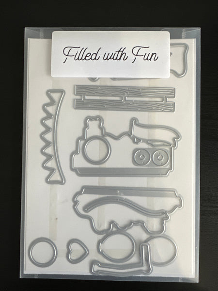 Filled with Fun Bundle | Retired Photopolymer Stamp Set and Dies | Stampin' Up!