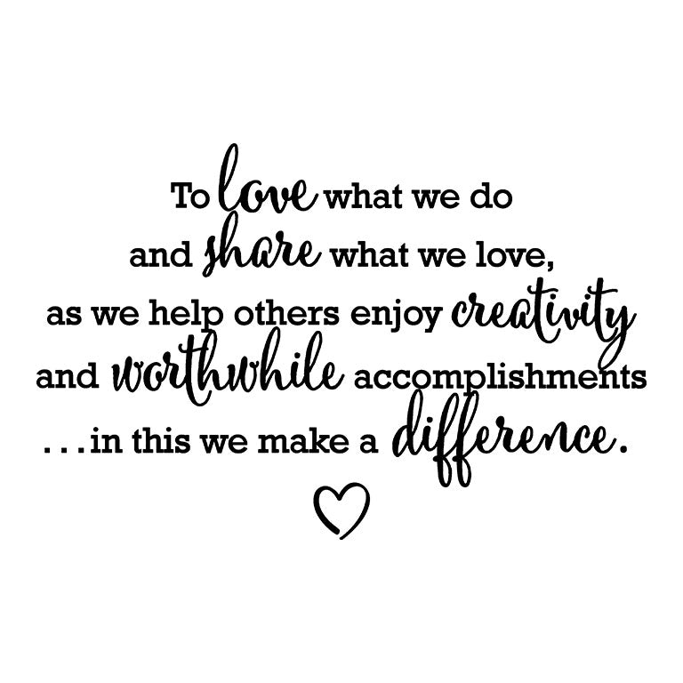 Statement of my Heart | Retired Photopolymer Stamp Set | Stampin' Up!