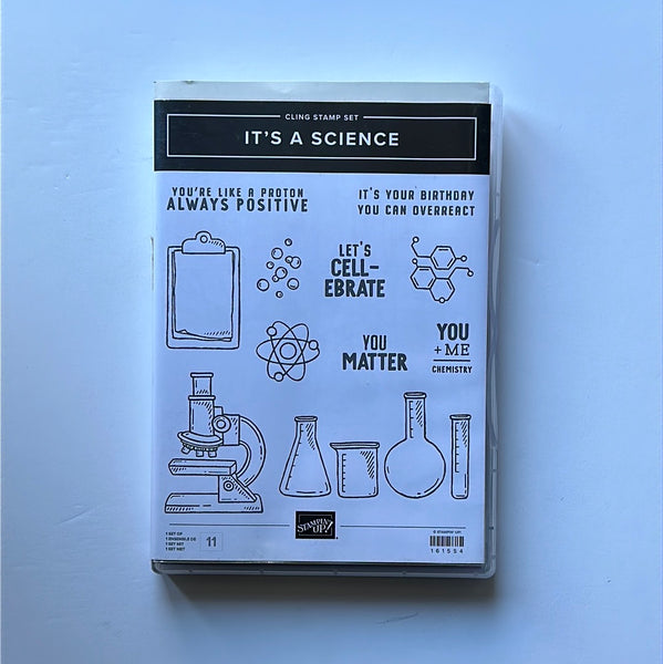 It's a Science | Retired Cling Mount Stamp Set | Stampin' Up!