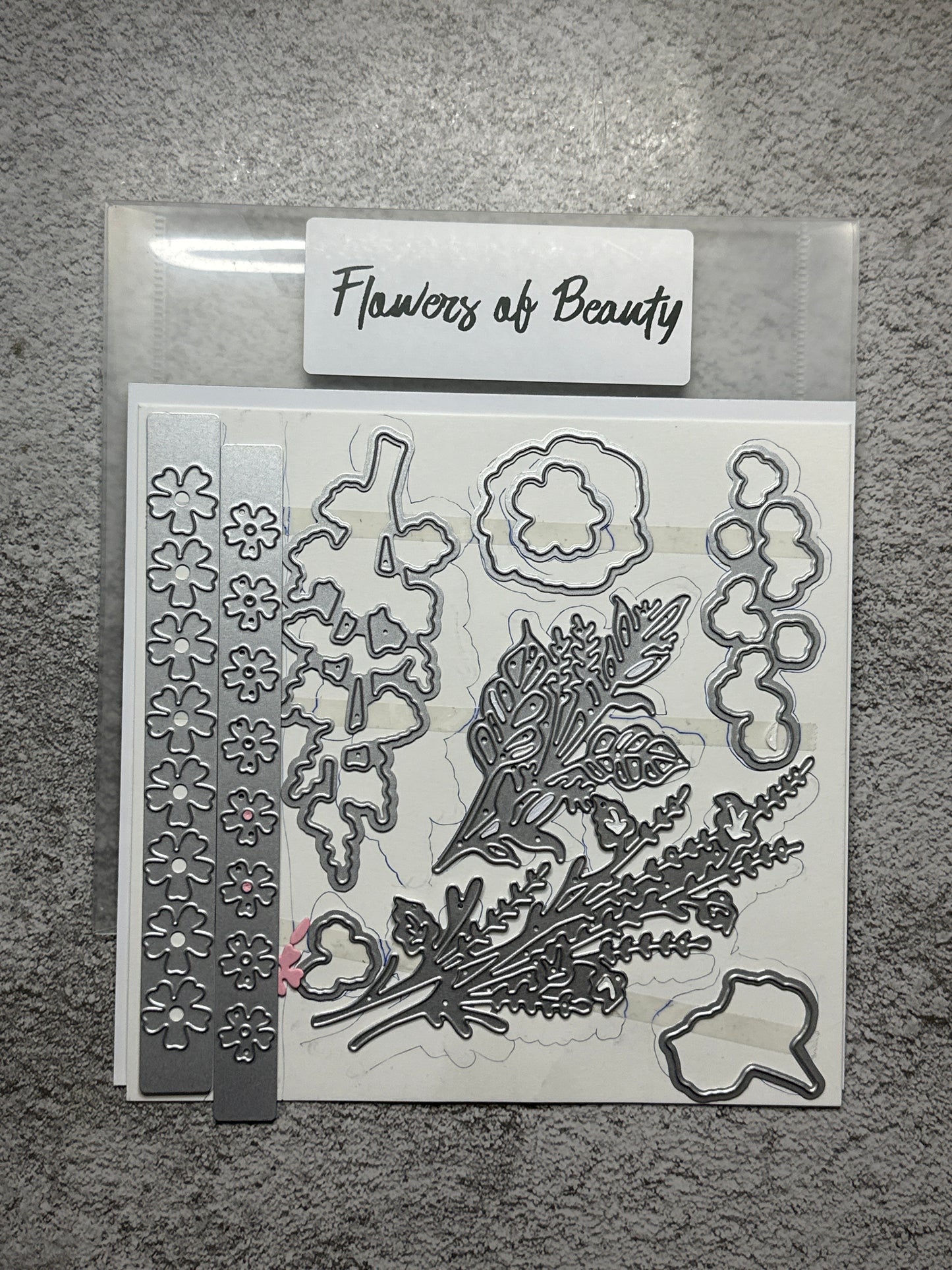 Flowers of Beauty Bundle | Retired Photopolymer Mount Stamp Set and Dies | Stampin' Up!