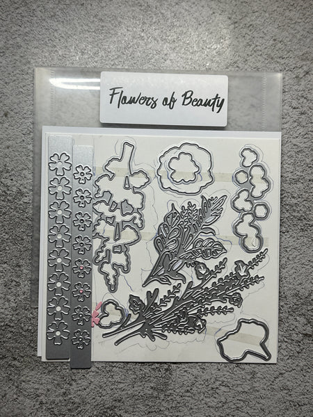 Flowers of Beauty Bundle | Retired Photopolymer Mount Stamp Set and Dies | Stampin' Up!