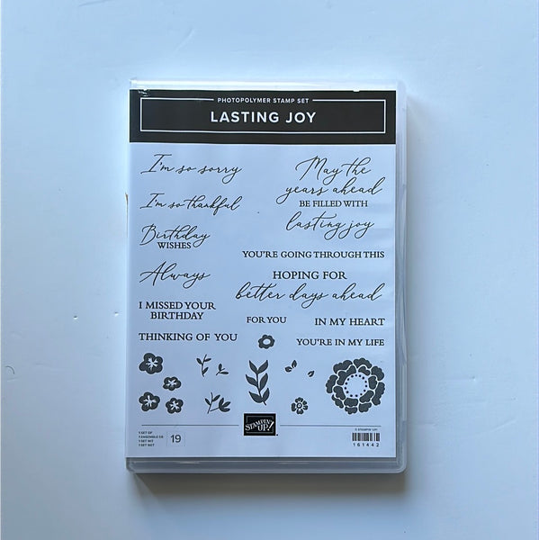 Lasting Joy | Retired Photopolymer Stamp Set | Stampin' Up!