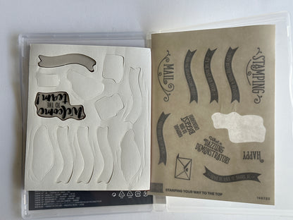 Stamping Your Way to the Top | Retired Cling Mount Stamp Set | Stampin' Up!