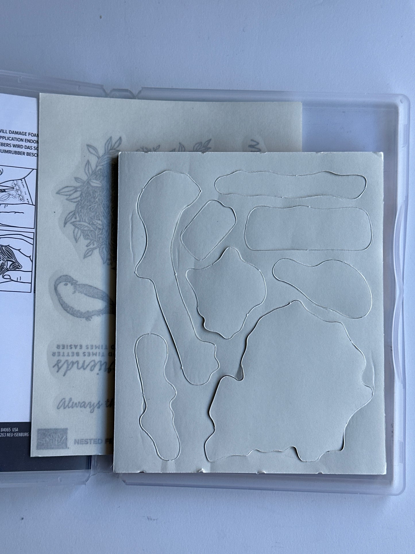 Nested Friends Bundle | Retired Cling Mount Stamp Set | BRAND NEW, NEVER USED | Stampin' Up!