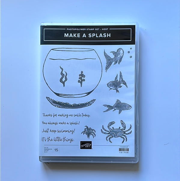 Make a Splash | Retired Photopolymer Stamp Set | Stampin' Up!