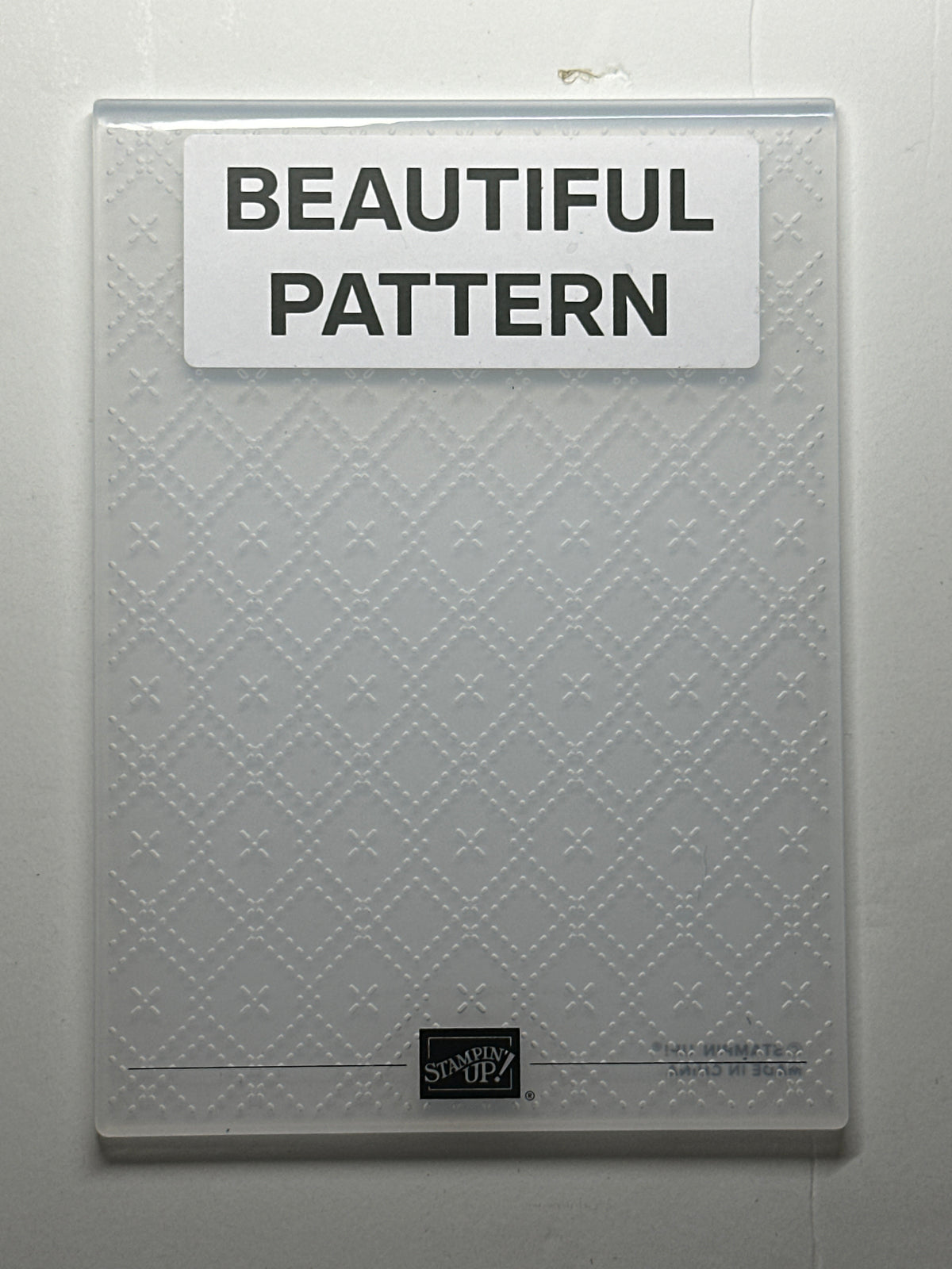 Beautiful Pattern Embossing Folder | Retired Embossing Folder | Stampin' Up!