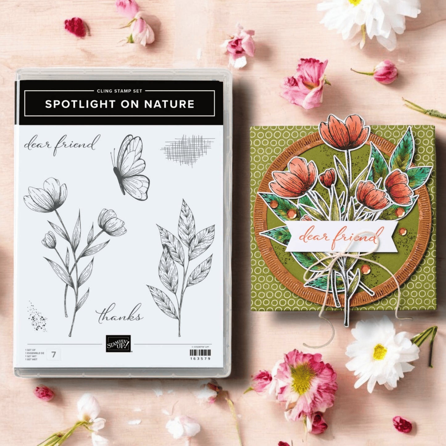 Spotlight on Nature | Retired Cling Mount Stamp Set | Stampin' Up!
