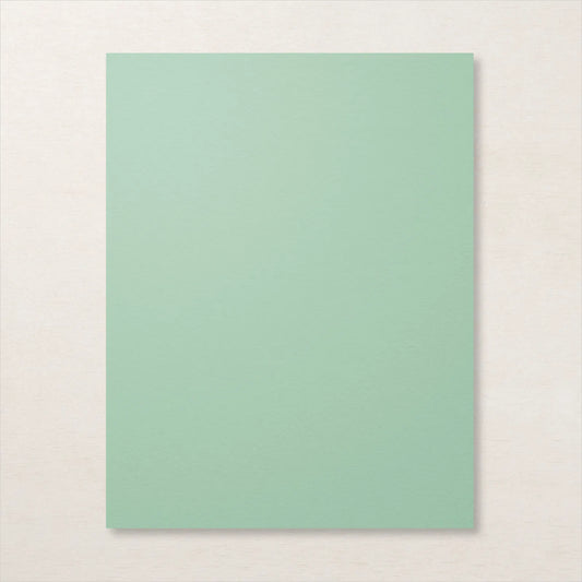 A4 Cardstock | Mint Macaron | Retired | Brand New, Unopened | Stampin' Up!