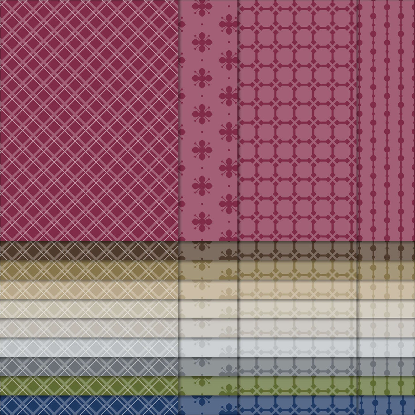 Neutrals DSP | 10 Sheets SHARE | Retired Paper | Stampin' Up!