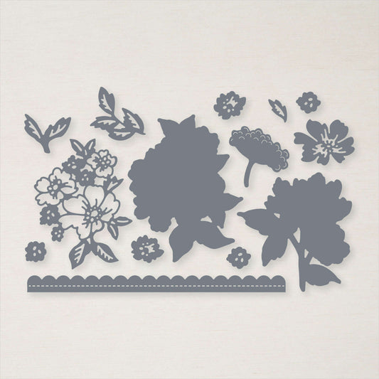 Penned Flowers Dies | Retired Die Collection | Stampin' Up!