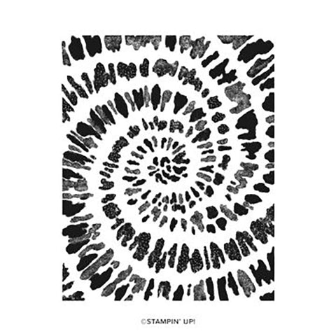 Spiral Dye | Retired Cling Mount Stamp Set | Stampin' Up!