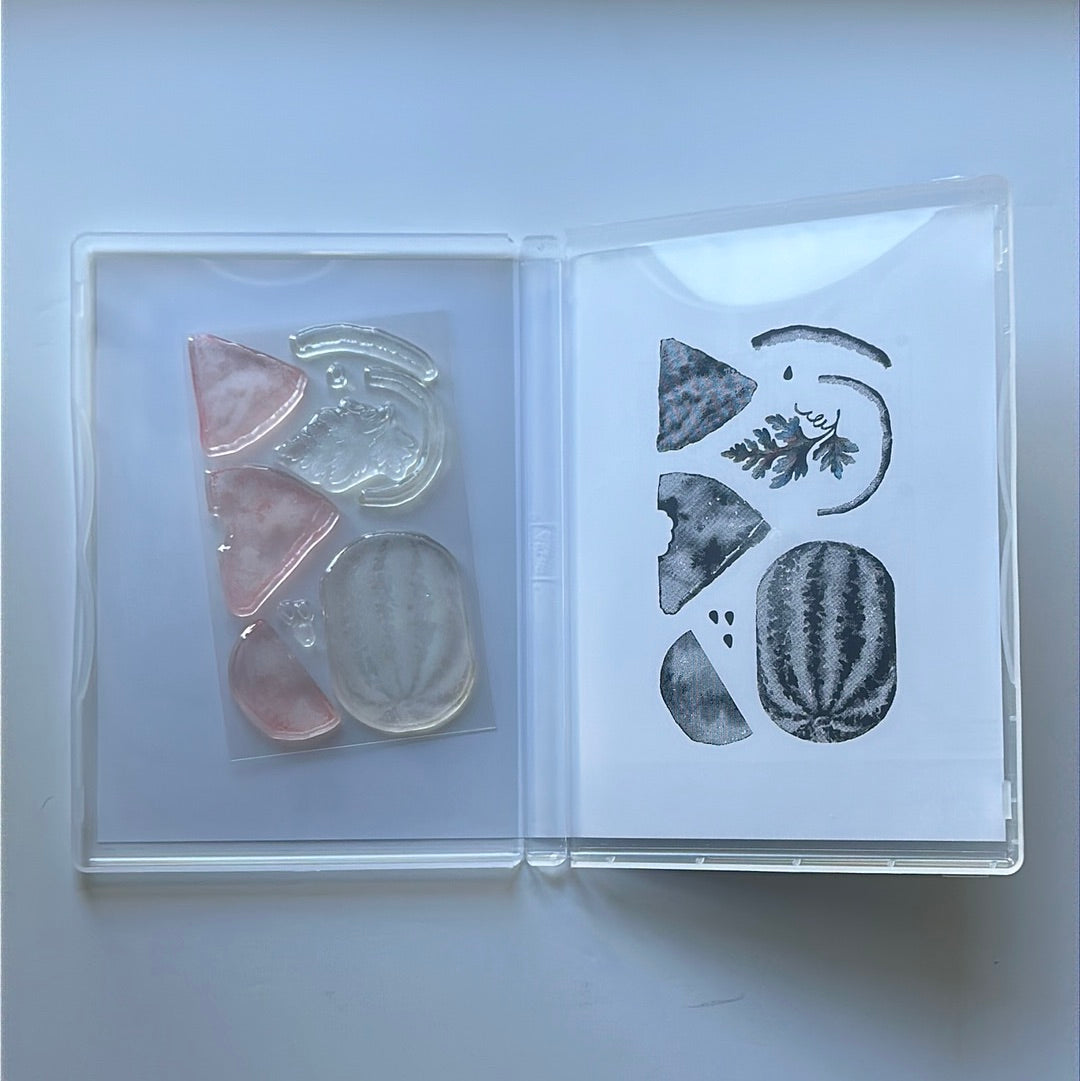 Watercolor Melon | Retired Photopolymer Stamp Set | Stampin' Up!