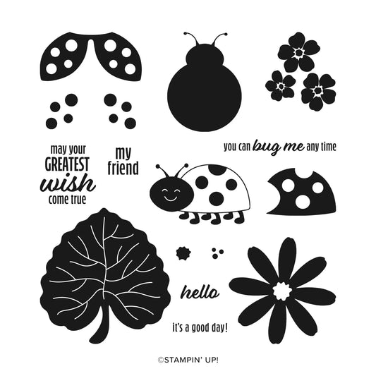 Hello Ladybug | Retired Photopolymer Stamp Set | Stampin' Up!