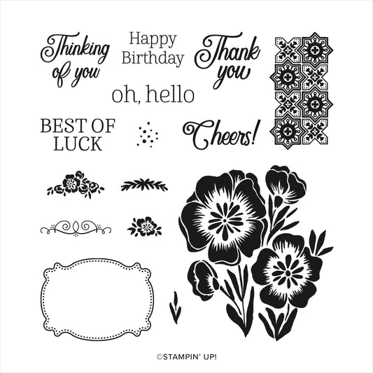 Lovely & Lasting | Retired Photopolymer Stamp Set | Stampin' Up!