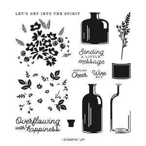 Bottled Happiness | Retired Photopolymer Stamp Set | Stampin' Up!