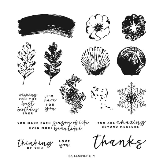Season of Chic | Retired Photopolymer Stamp Set | Stampin' Up!