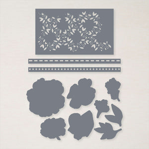 Blossoming Happiness Dies | Retired Die Collection | Stampin' Up!