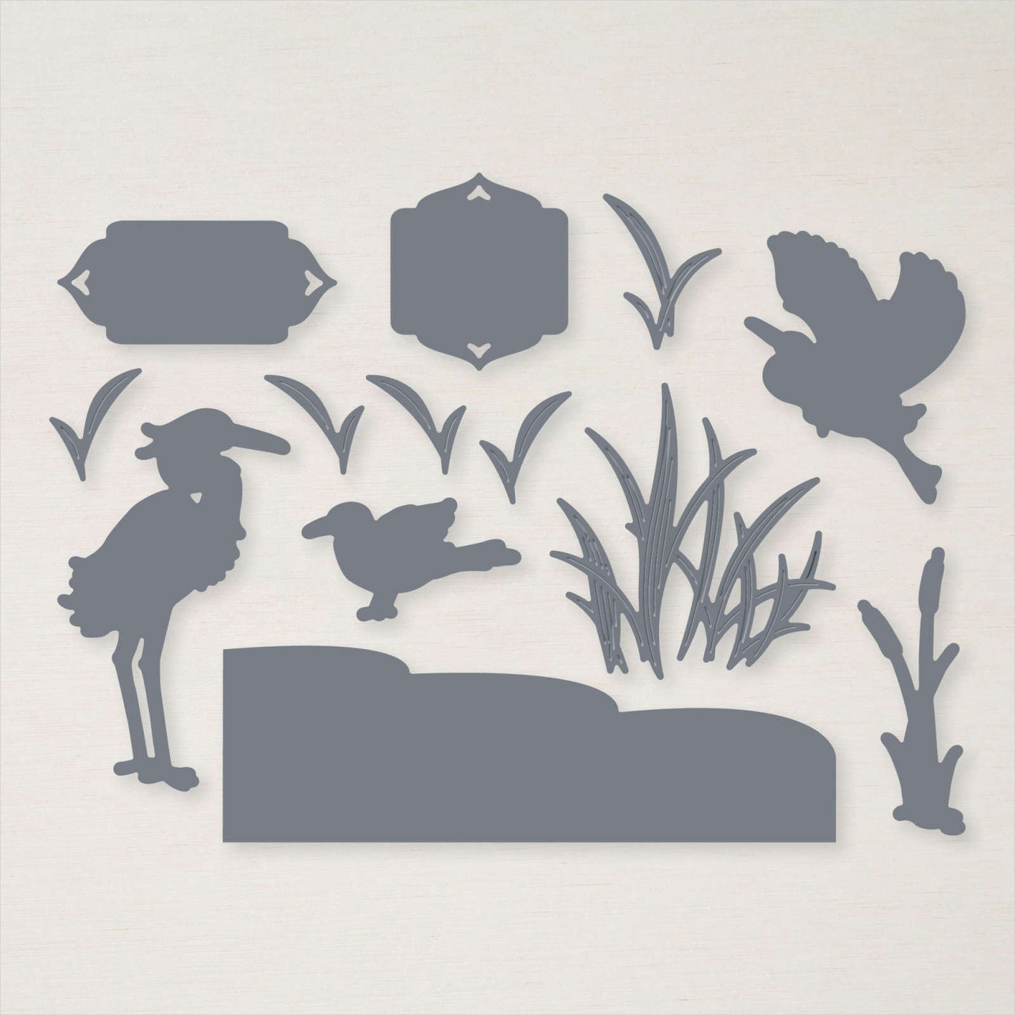 Heron Dies | Retired Die Collection | Stampin' Up!