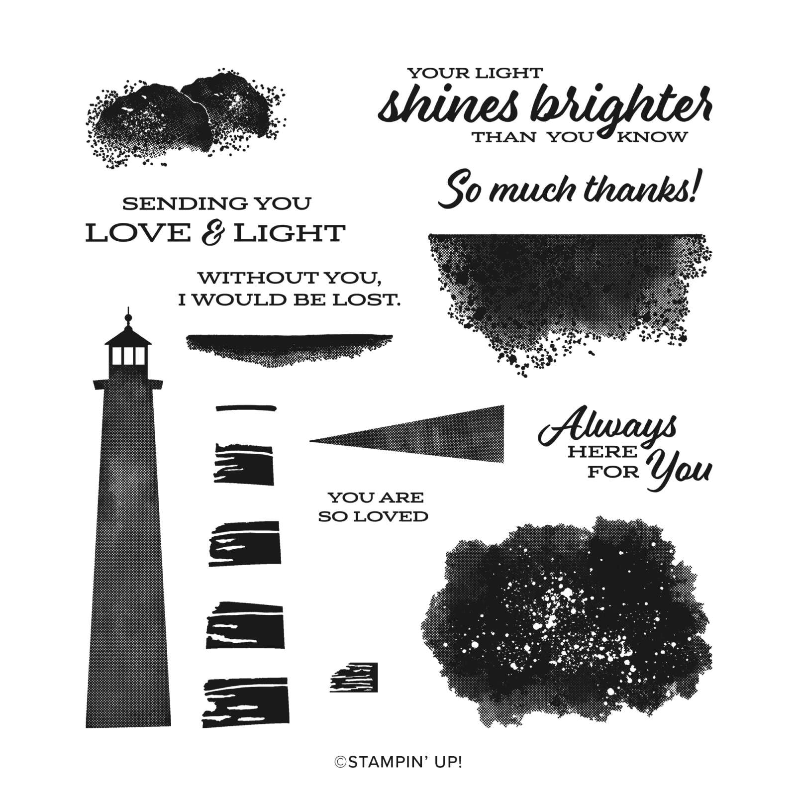 Lighthouse Point | Retired Photopolymer Stamp Set | Stampin' Up!