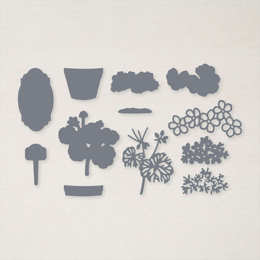 Geraniums Dies | Retired Die Collection | Stampin' Up!