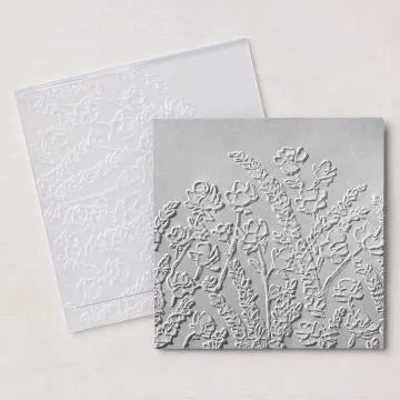 Painted Posies 3D Embossing Folder | Retired Embossing Folder | Stampin' Up!