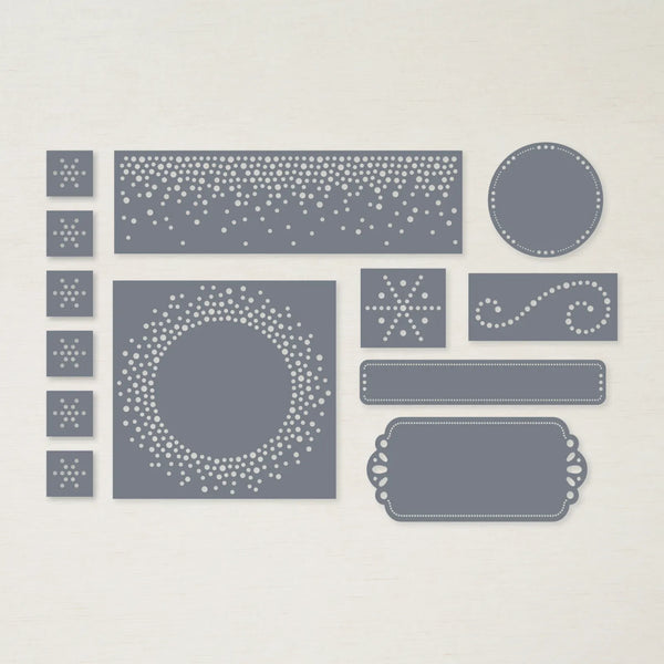 Labels Aglow Dies | Retired Dies Collection | Stampin' Up!