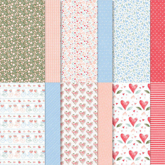 Country Floral Lane DSP | 6 Sheets SHARE | Retired Paper | Stampin' Up!