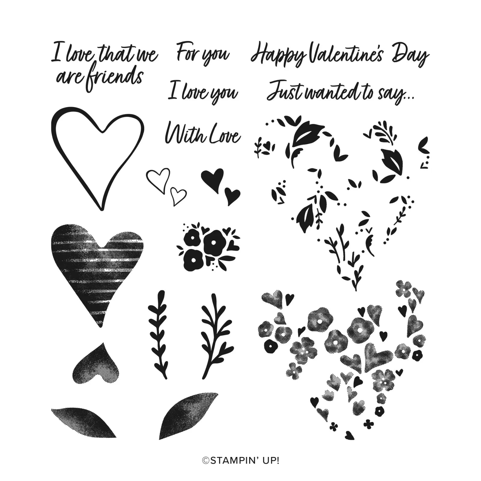 Country Bouquet | Retired Photopolymer Stamp Set | Stampin' Up!